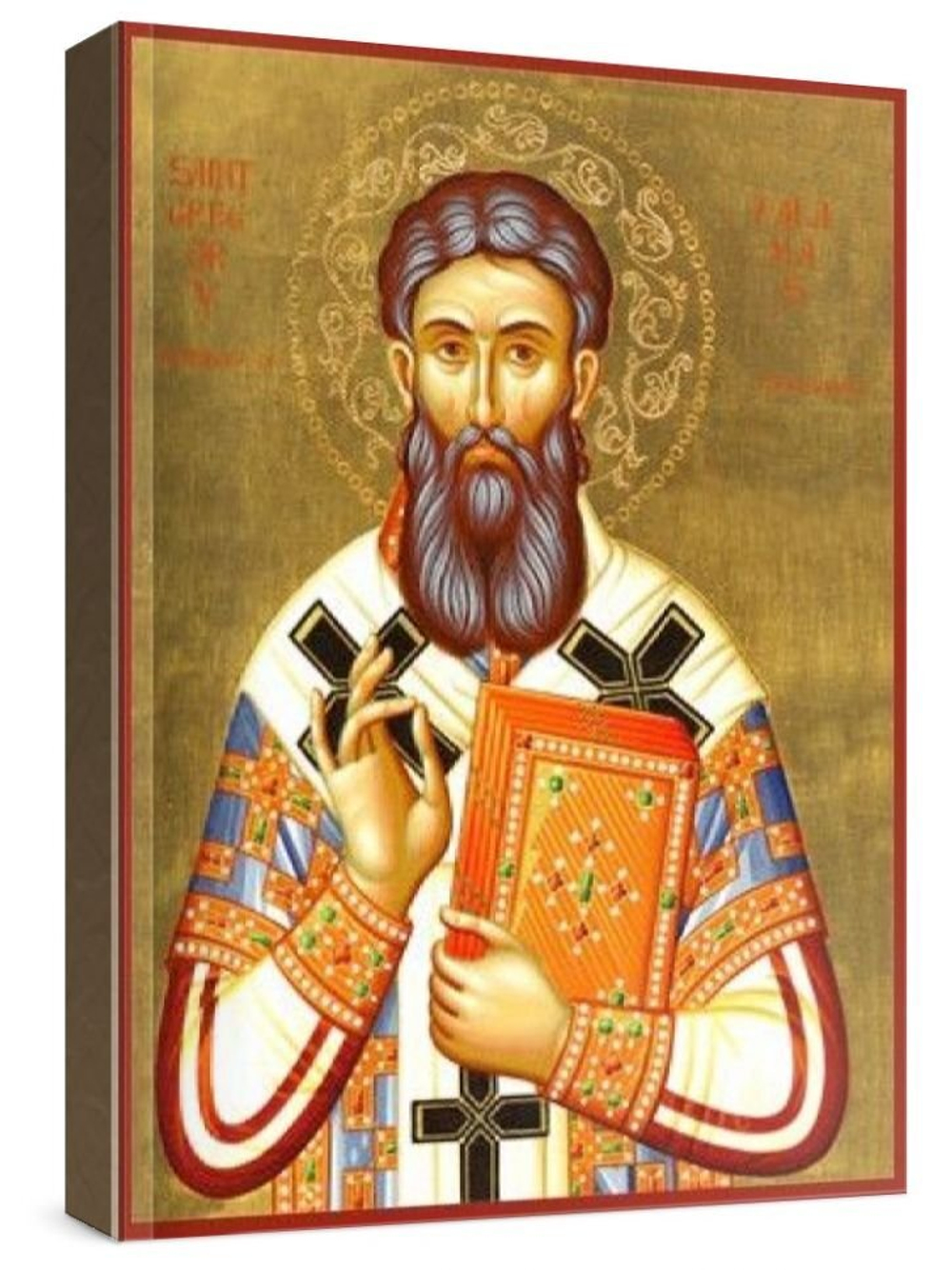 Григорий Палама (рукописная икона)