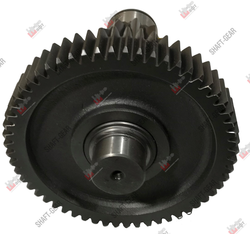 12JSD160T-1707051 - Вал промежуточный демультипликатора (короткий) на КПП