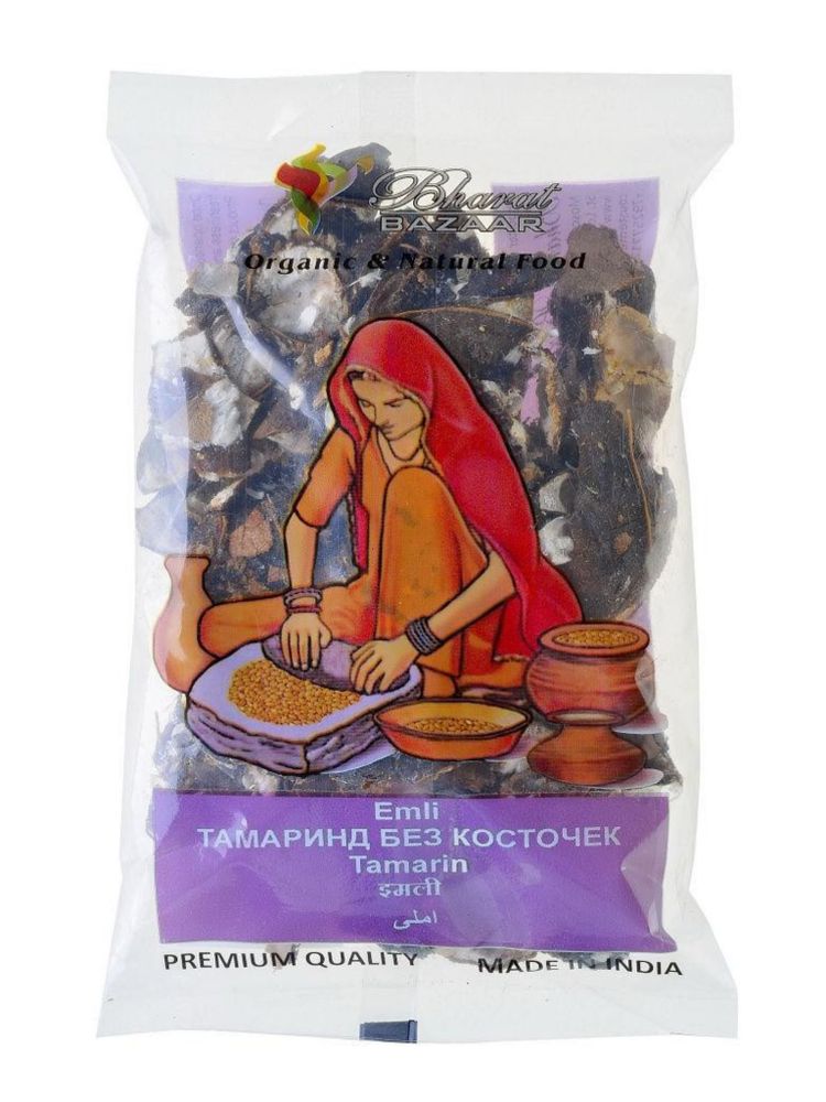 Bharat BAZAAR Tamarind Тамаринд без косточек, 100 г, 2 шт