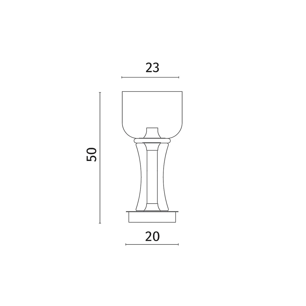 Декоративная настольная лампа Divinare VOLTURN 1243/06 TL-15