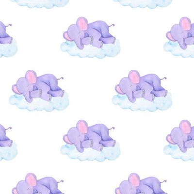 Слон и облака