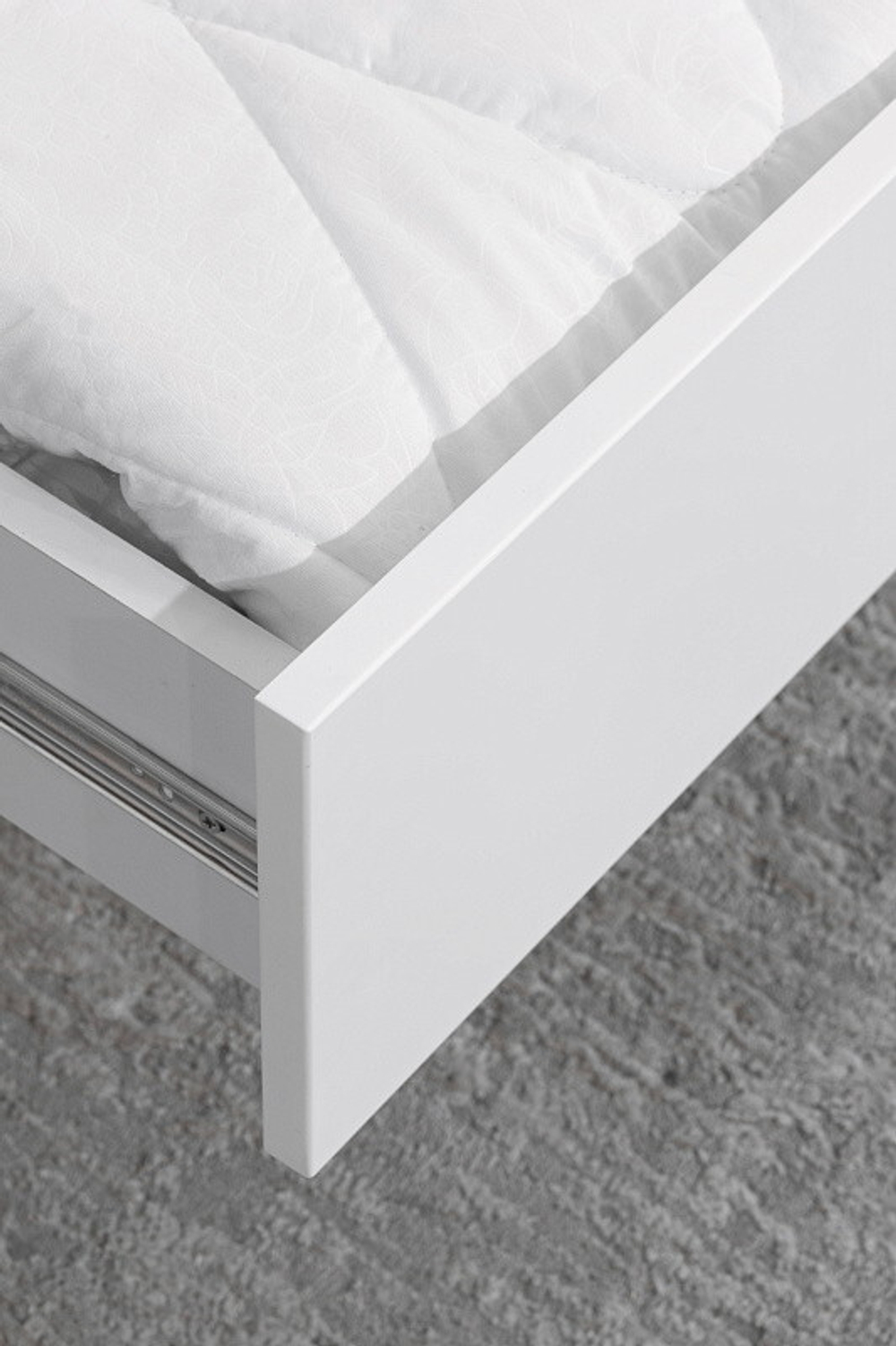 Шкаф Antemi Fiora белый/белый