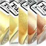 Хайлайтер - шиммер сухой "Золото - Бронза" - набор 5 штук