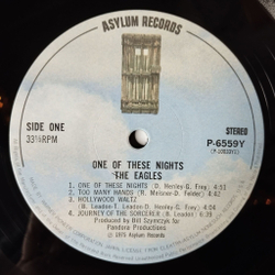 Винтажная виниловая пластинка LP Eagles One Of These Nights (Japan 1981) (Obi) Take It To The Limit