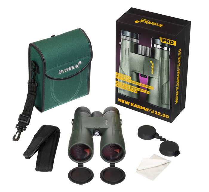 Бинокль Levenhuk New Karma PRO ED 12x50