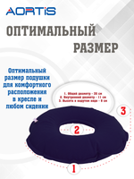 Подушка противопролежневая AORTIS HF005 (синяя)