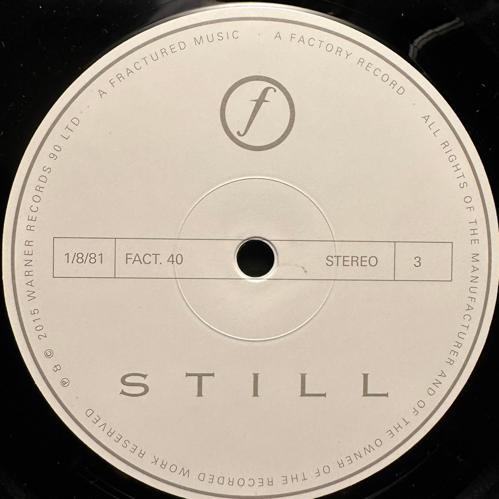 Joy Division ‎– Still 2LP (Европа 2015г.)