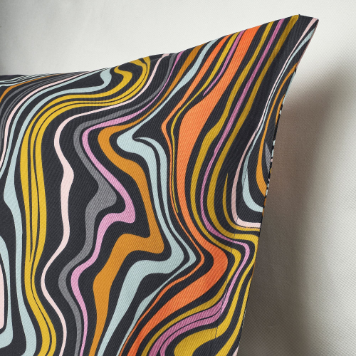 Чехол на подушку IKEA KLIPPNEJLIKA, Разноцветный, 40x58 см