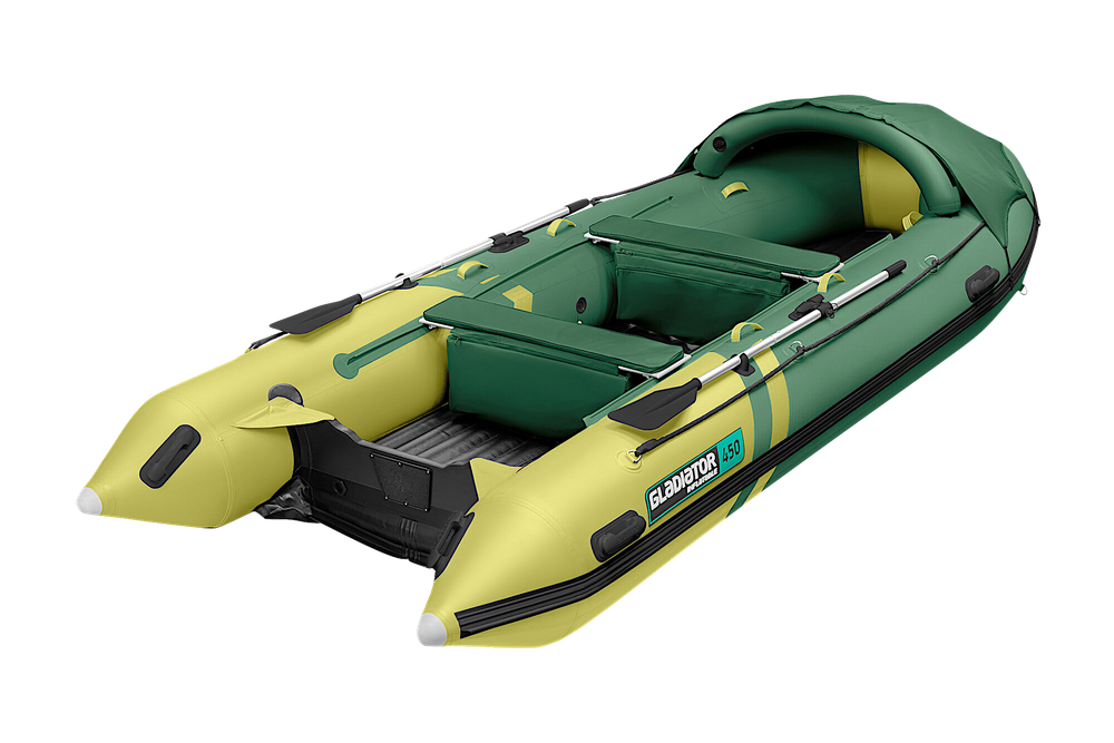 Лодка ПВХ Gladiator AirPro E450Pro НДНД