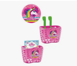 Корзина TRIX Little Princess детская 12"-16", крепление на руль, 190х125х140мм, пластиковая, розовая (50)