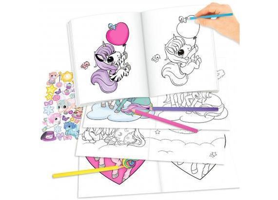 Yivi Create your Unicorn Colouring Book