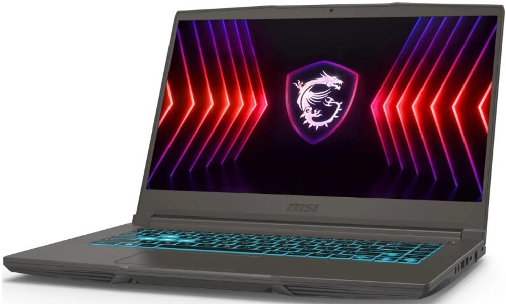 Ноутбук  MSI Thin 15 B12UC-1433XRU 15.6 ", Core i5, 8 Гб RAM, 512 Гб SSD, GeForce RTX 3050, Серый