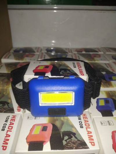 Фонарь налобный 10W COB