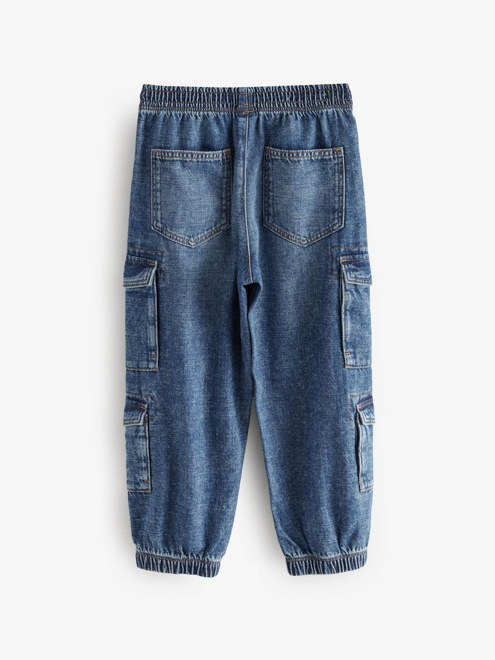 Джинсы карго для мальчика Next B61-901, Синий