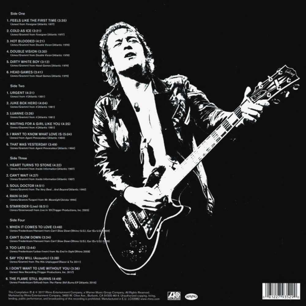 Foreigner / 40 - Forty Hits From Forty Years 1977-2017 (2LP)