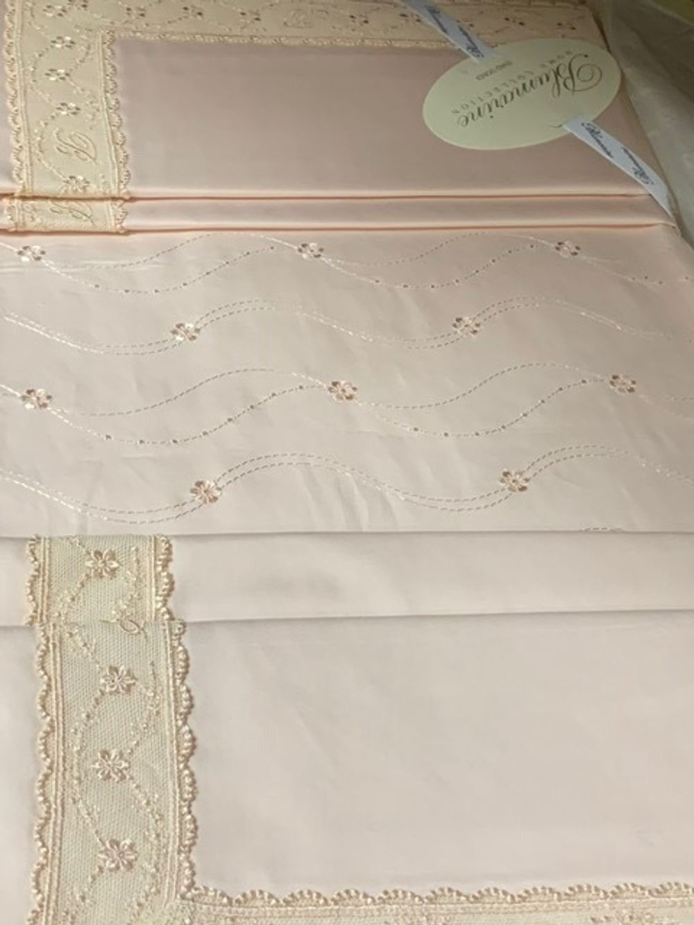 Постельное белье 2 спальное евро Blumarine Ilary Cipria розовое фото