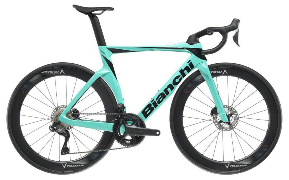 Шоссейный велосипед Bianchi Oltre Comp Disc Ultegra Di2 (2024)