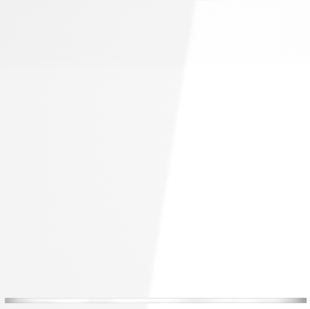 Проходной переключатель встраиваемый VOLTUM S70 одноклавишный с подсветкой 10А, (белый глянцевый)