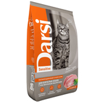 Сухой корм для кошек Darsi Sensitive, Индейка 10кг