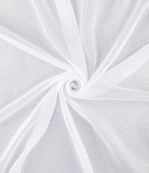 Тюль Legrand Канвас белая с утяжелителем