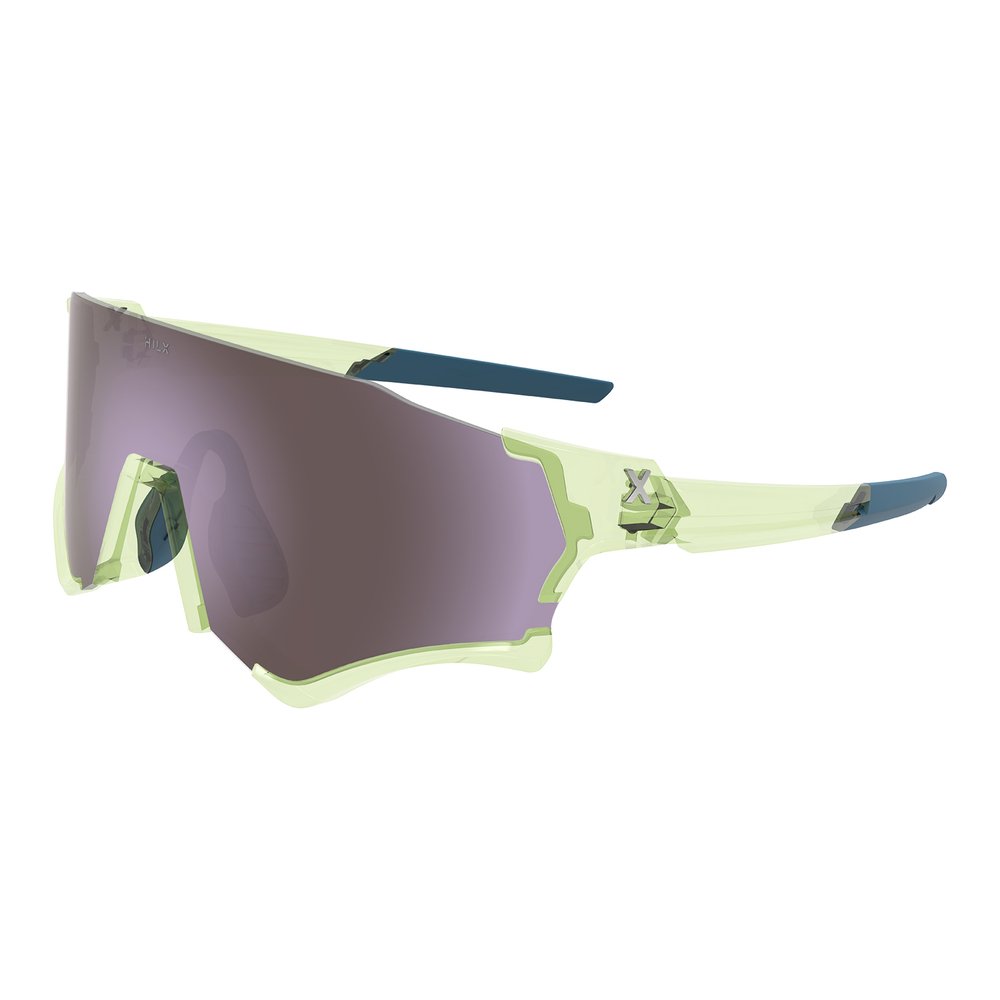 Спортивные очки HILX Revok / Matt Green Dark Green / Light Purple Lens