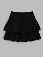 Летний костюм для девочки, лонгслив и юбка