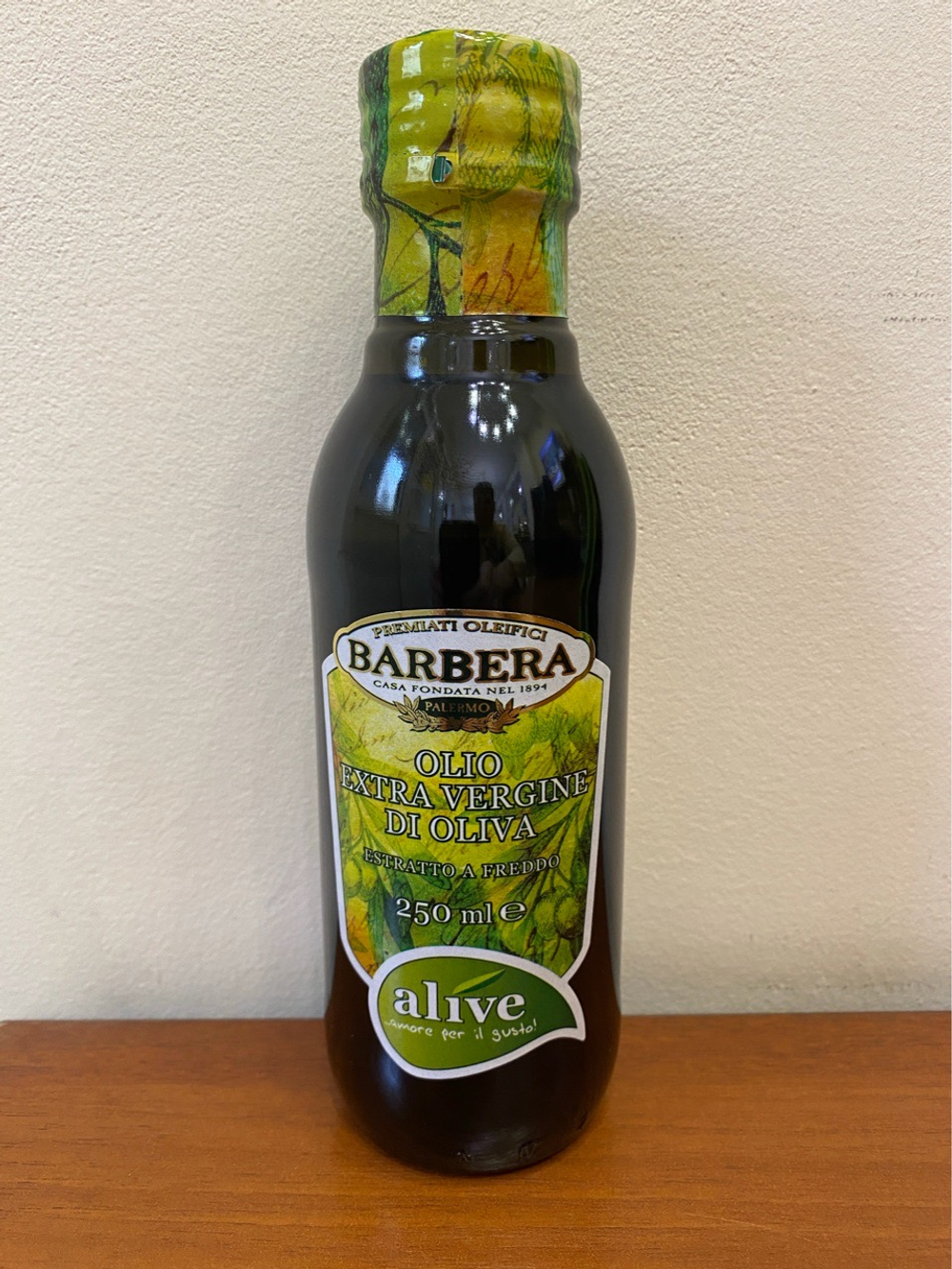 Оливковое масло BARBERA Alive Extra Virgin 250 мл Италия