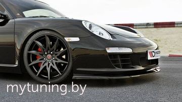 Сплиттер переднего бампера для Porsche 911 (997) Carrera рест.