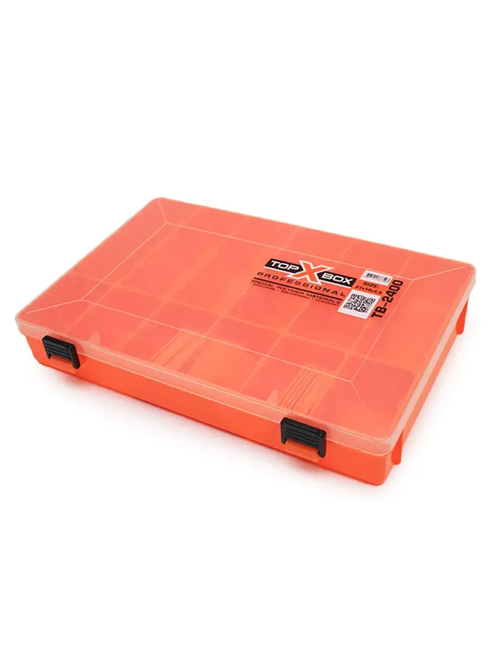 Коробка для приманок TB - 200, прозрачная