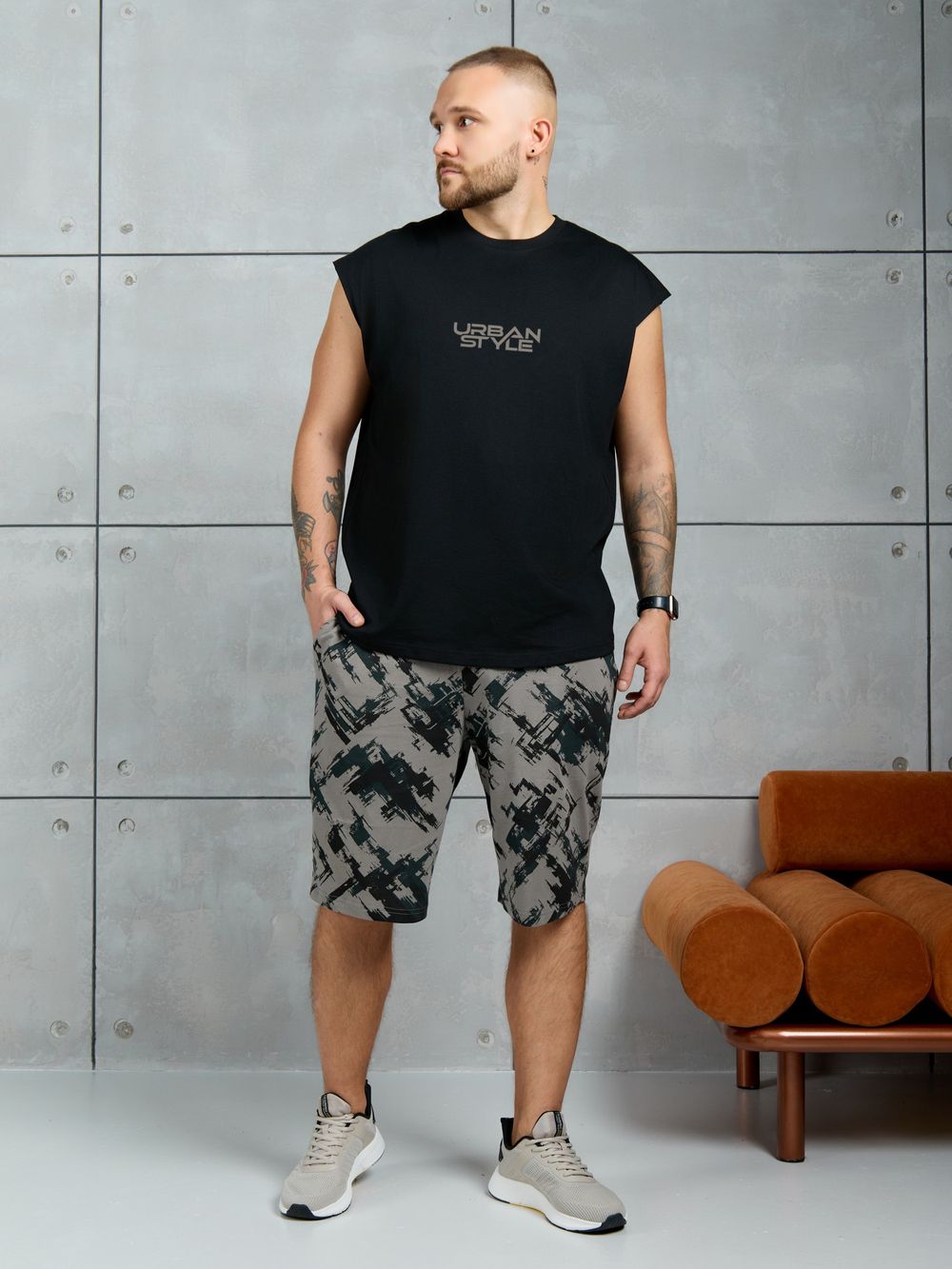 Костюм мужской Этюд-4 Виотекс ЧЁРНЫЙ