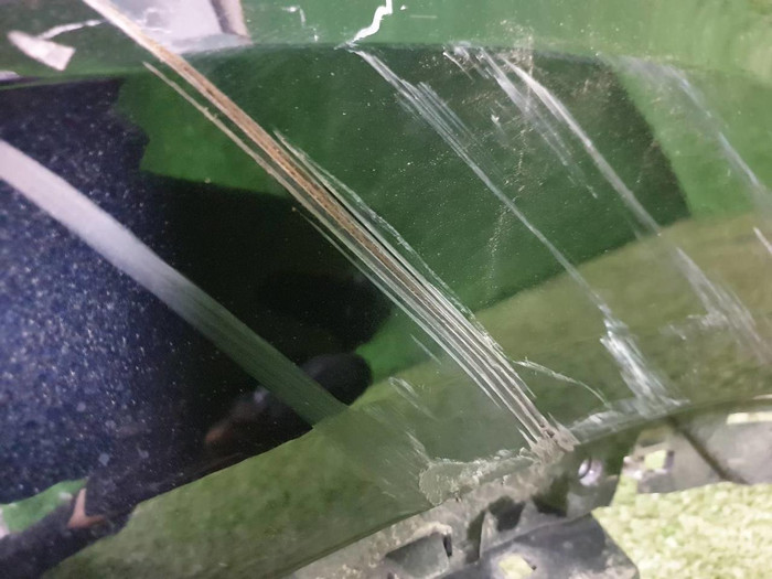 Бампер задний Porsche Cayenne 3 PO536 (2017-2023)