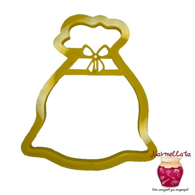 Вырубка пластиковая "Мешок с подарками"