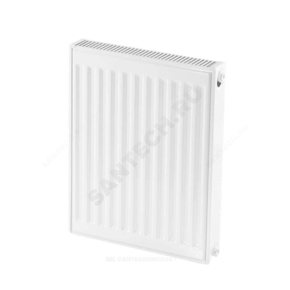 Радиатор стальной панельный Compact C тип 21 500х400 Qну=694 Вт бок/п RAL 9016 (белый) Heaton Plus