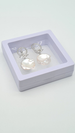 91000417 Серьги Selena Pearls