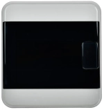 Корпус пластиковый КМПн-6 IP65 черная прозрачная дверь TEKFOR IEK