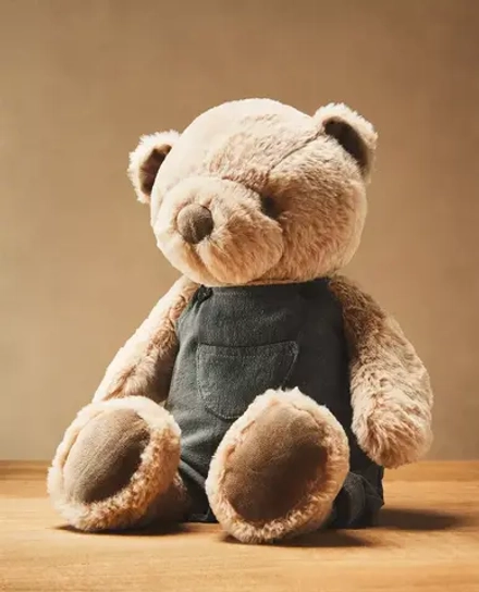 ZARA HOME ДЕТСКАЯ МЯГКАЯ ИГРУШКА-МИШКА, БЕЖЕВЫЙ