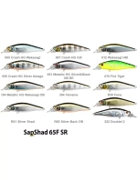 Воблер SapShad 65F-SR, 65мм, 6.25 гр., 0.4-0.7 м., цвет A63