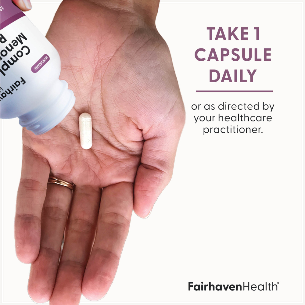 Fairhaven Health, комплексное средство для облегчения симптомов менопаузы, 30 капсул