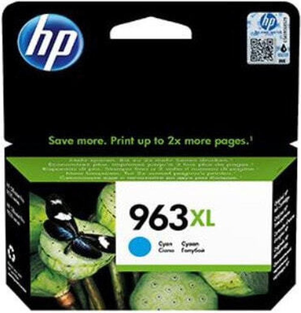 Картридж струйный голубой 1 шт КHP 963XL 3JA27AE301