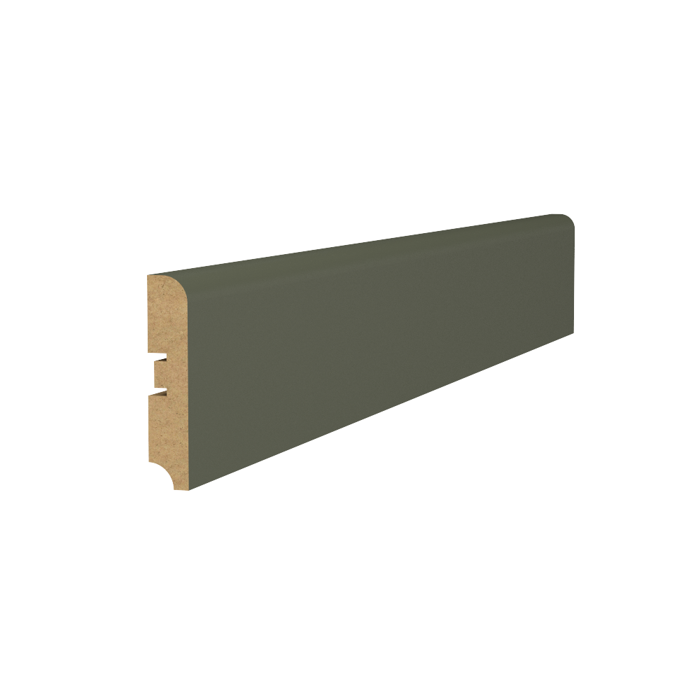 Плинтус МДФ гладкий Эмаль 16х80x2050 (1 шт)
