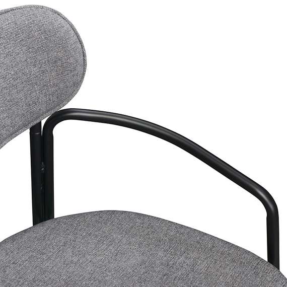 Стул Ror, Round, серая рогожка | Latitude | Купить в Hallberg.ru