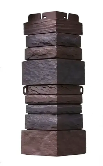 Угол наружный Grand Line Сланец Design Plus орех 0.420*0.155мм 0.65 м2 1уп-12шт