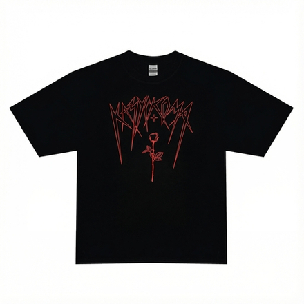 Футболка Казускома Крылья черная