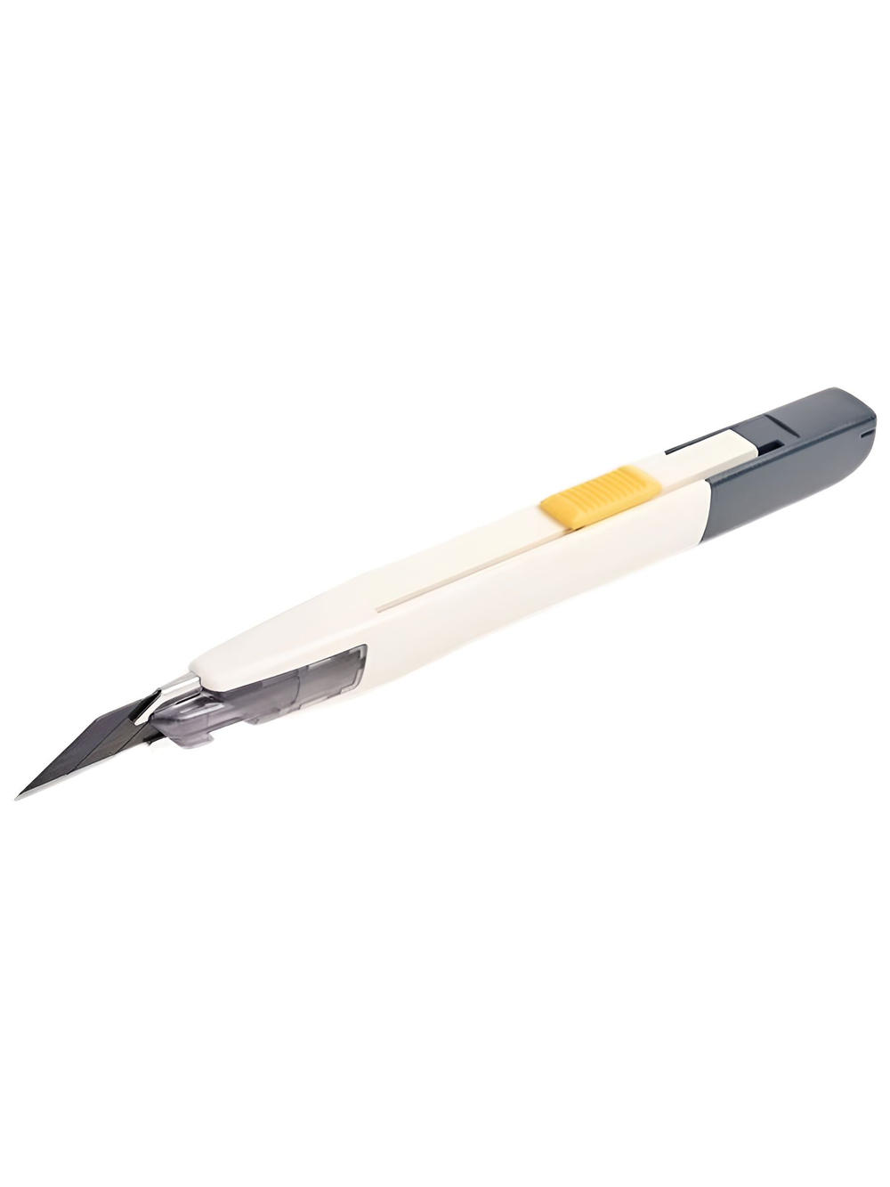 0443C_W Нож канцелярский 9 мм для точных работ, белый