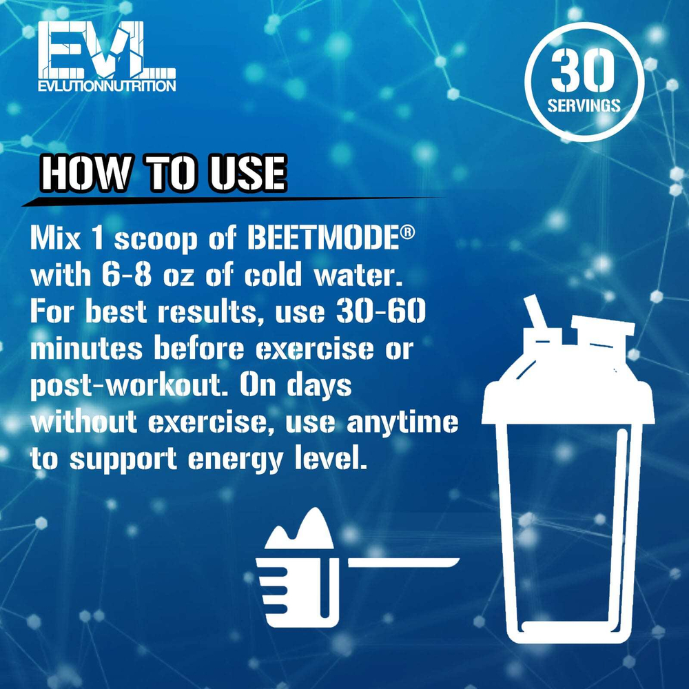 EVLution Nutrition, BeetMode, кристаллы концентрированной свеклы, черешня, 195 г (6,88 унции)