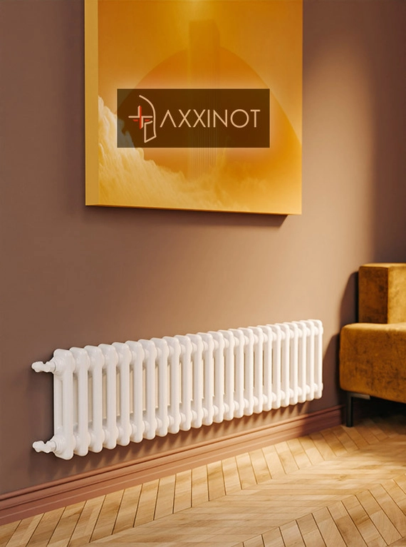 Axxinot Sentir 2020 - двухтрубный трубчатый радиатор высотой 200 мм, боковое подключение