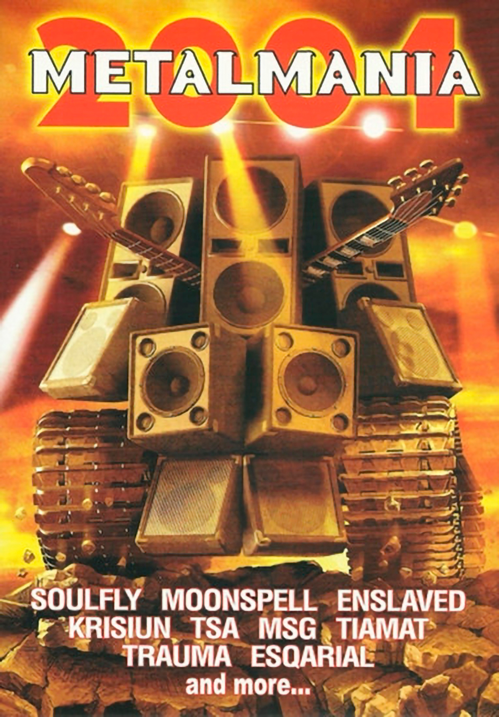 Сборник / Metalmania 2004 (RU)(DVD+CD)