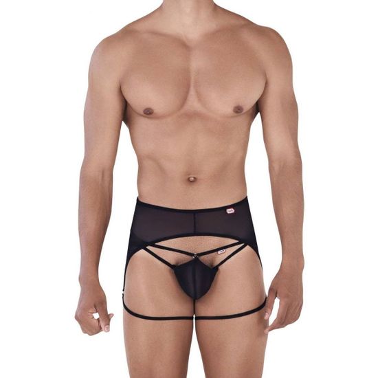 Мужские трусы джоки черные с поясом Pikante ATTILA JOCKSTRAP 033211