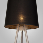 Торшер на треноге черный 1091 lozano