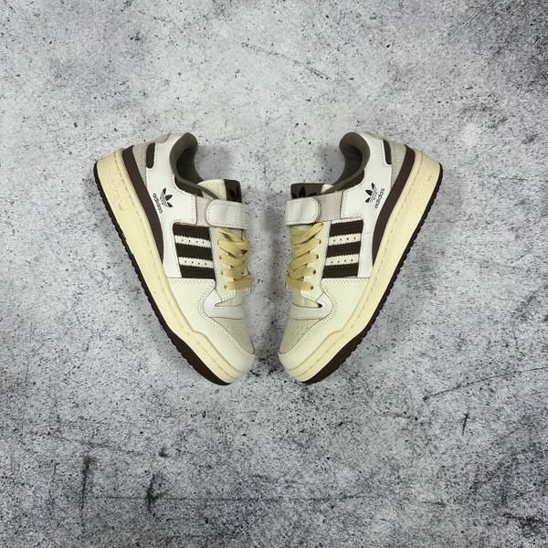 Кроссовки Adidas Forum 84 Low Off white brown
